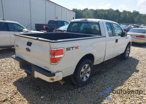 2013 Ford F-150 Stx из США, поврежденный, VIN 1FTFX1CF9DFD31545